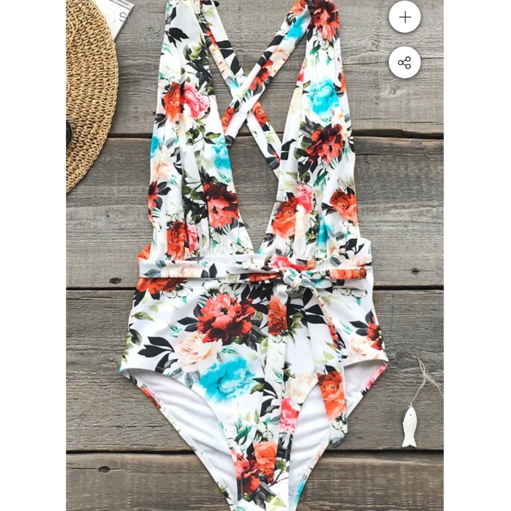 Cupshe Rose Only One-Piece